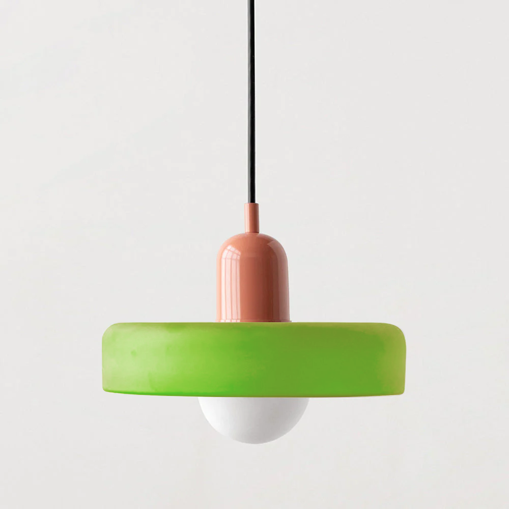 Bauhaus Modern Art Decor Colorful Glass Ceiling Pendant Light