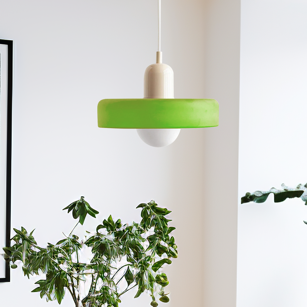 Bauhaus Modern Art Decor Colorful Glass Ceiling Pendant Light