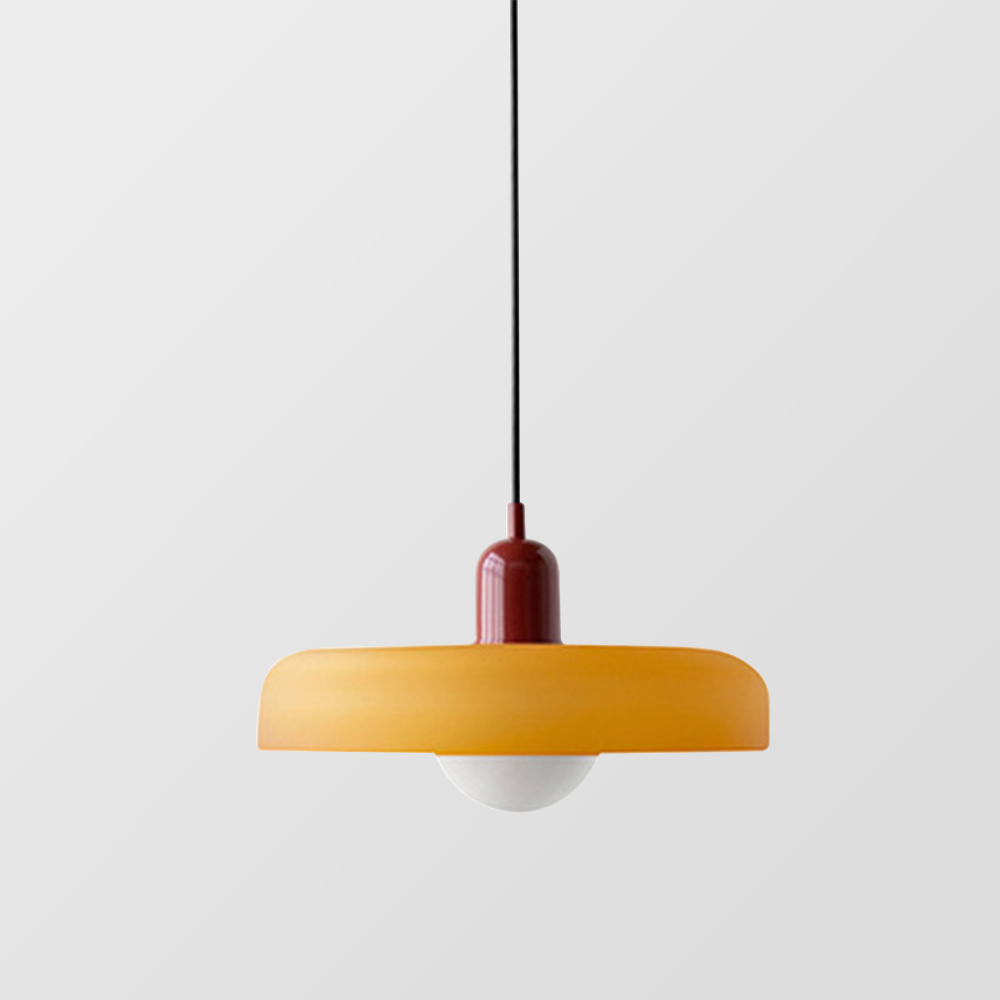 Bauhaus Modern Art Decor Colorful Glass Ceiling Pendant Light