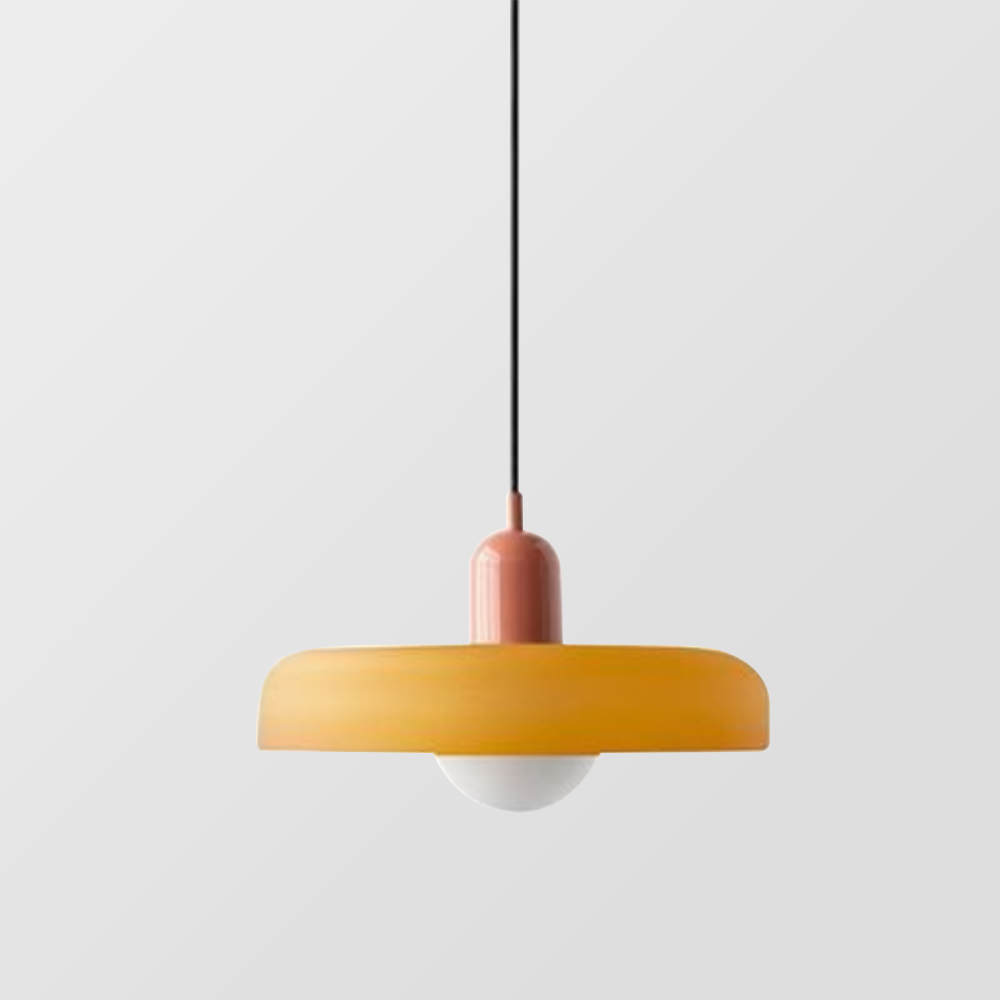 Bauhaus Modern Art Decor Colorful Glass Ceiling Pendant Light