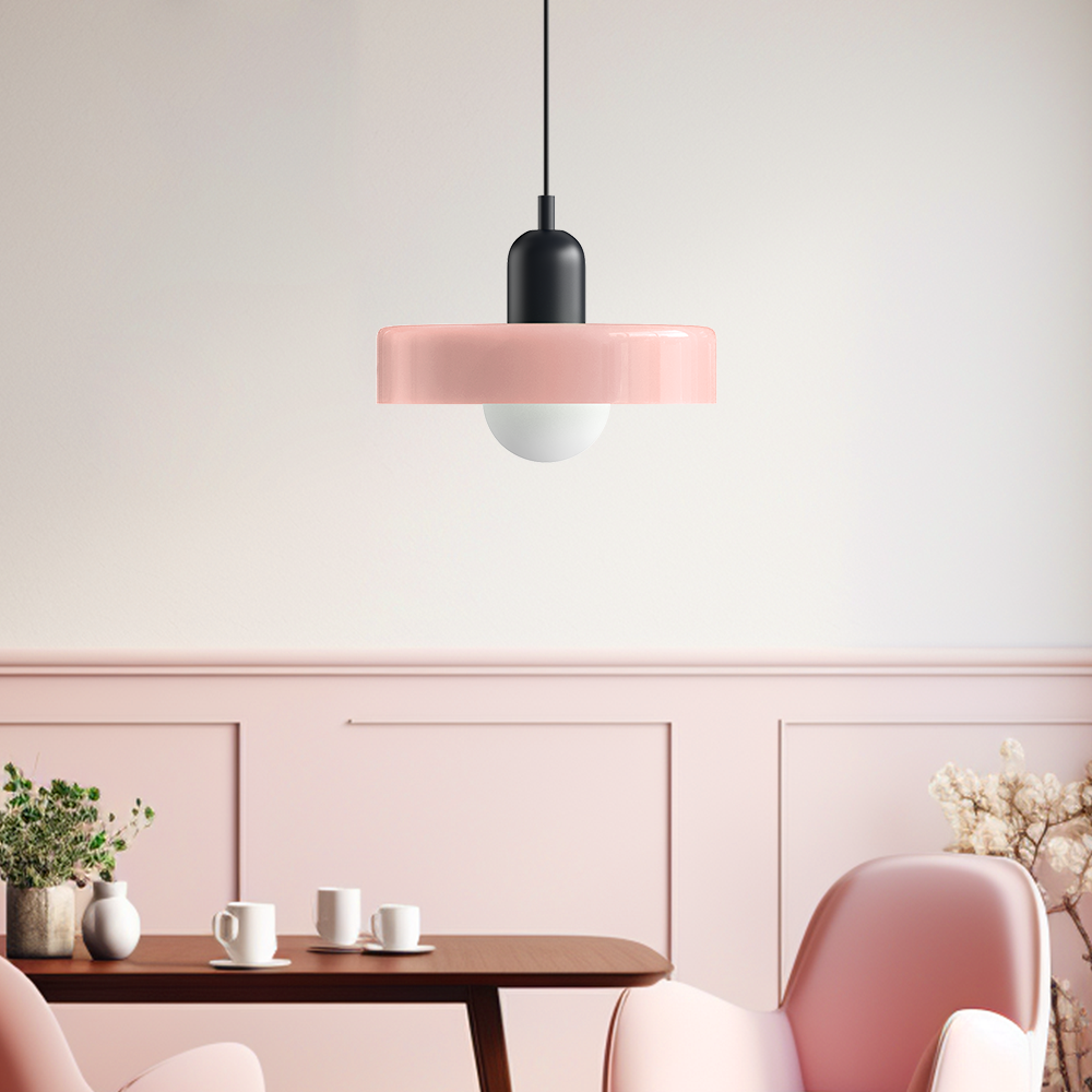 Bauhaus Modern Art Decor Colorful Glass Ceiling Pendant Light