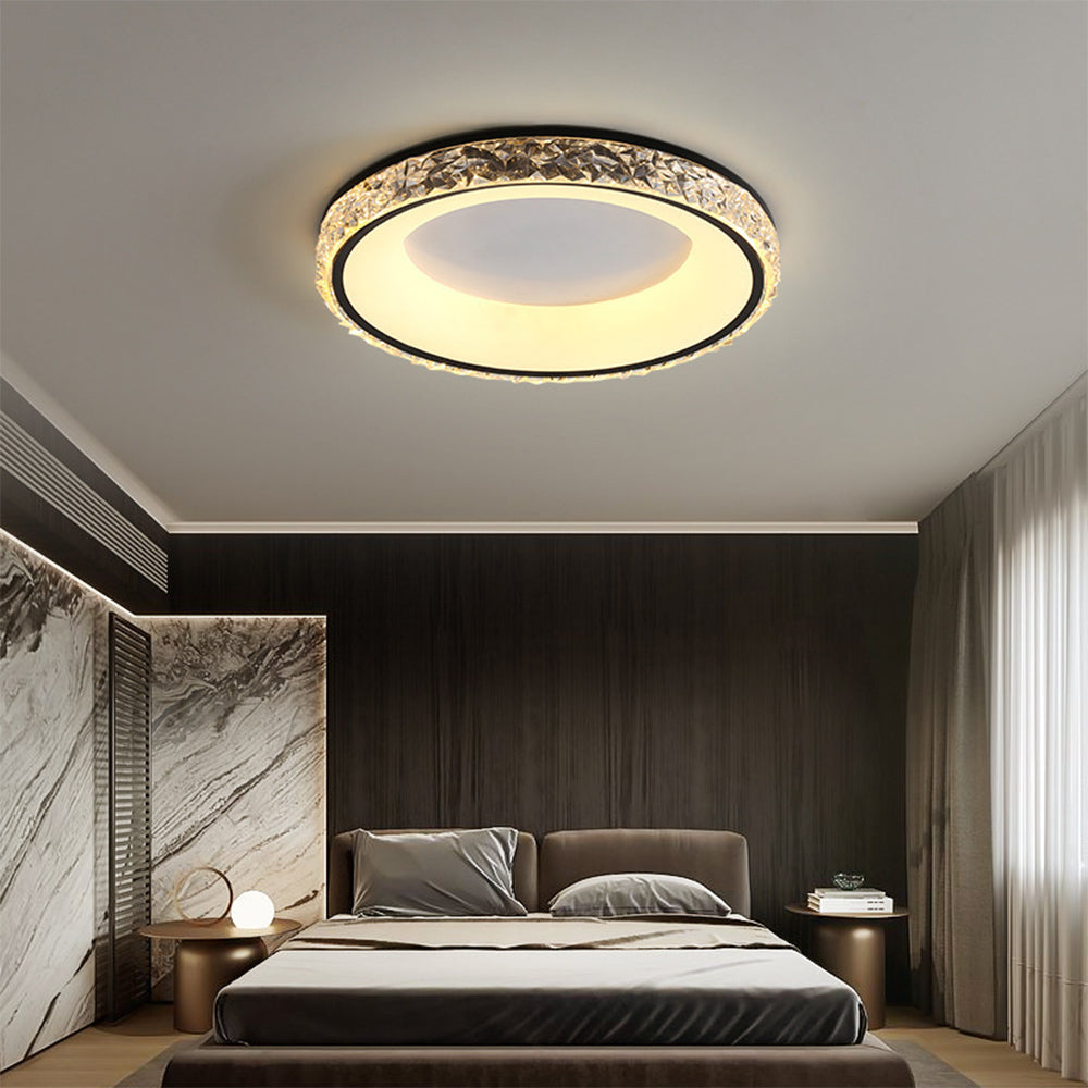 Modern Flush Mount Round Acrylic Ceiling Light