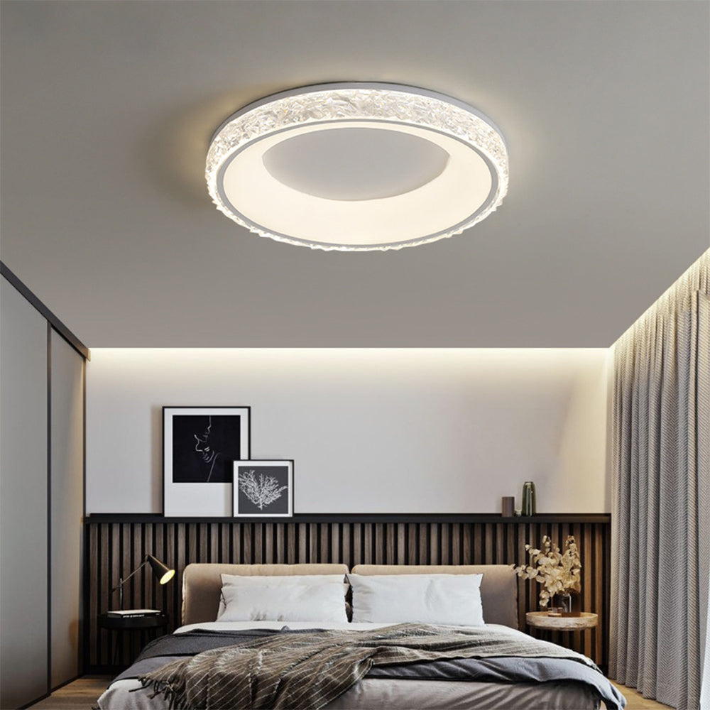 Lampsmodern Flush Living Room Ceiling Light Modern Round LED Ceiling Lights