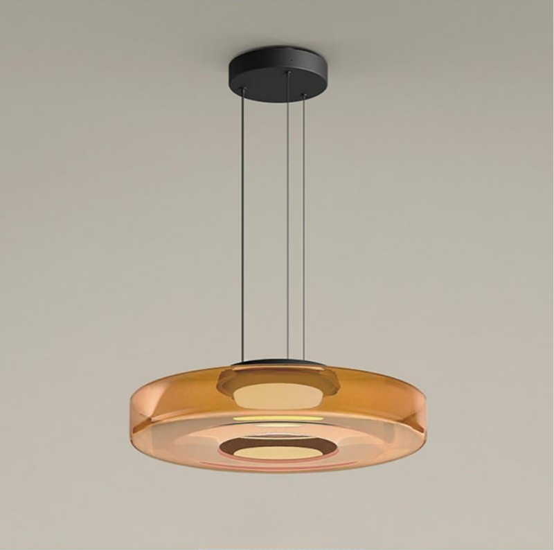 Modern Creative Round Glass Pendant Light