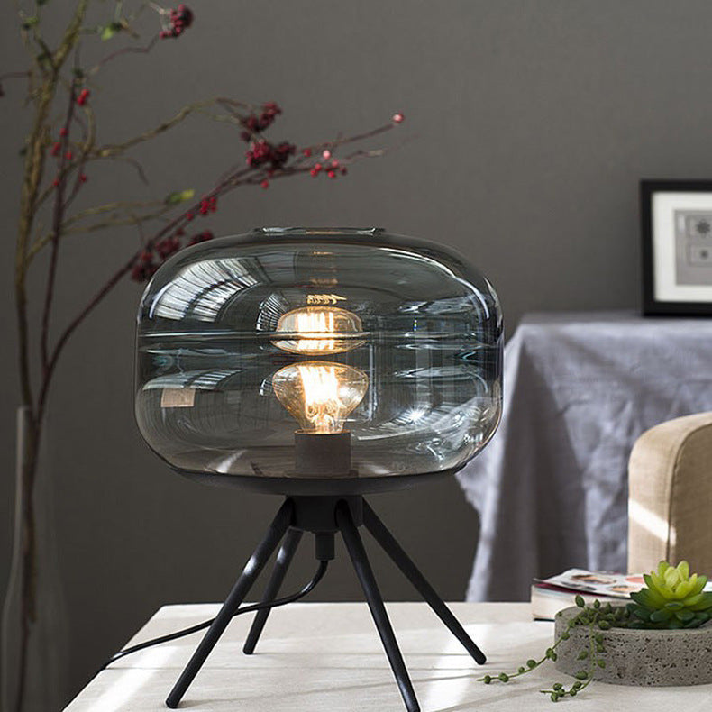 Modern Bedside Glass Table Lamps