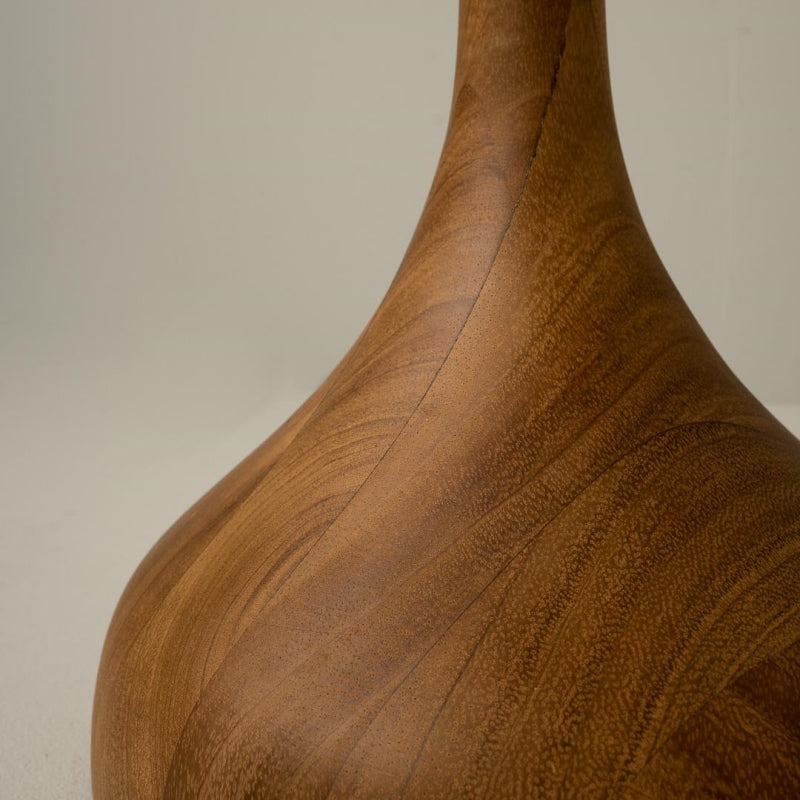 Wabi Sabi Designer Wood Table Lamp