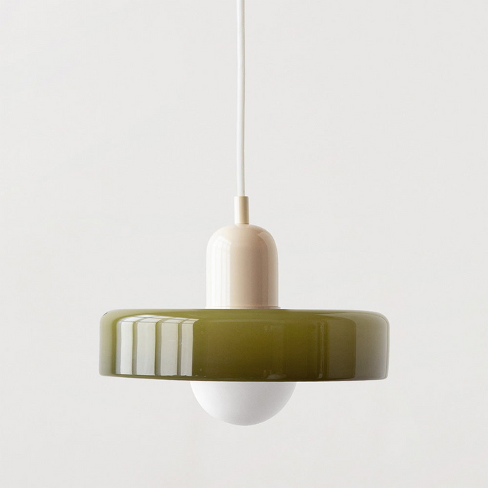 Bauhaus Modern Art Decor Colorful Glass Ceiling Pendant Light