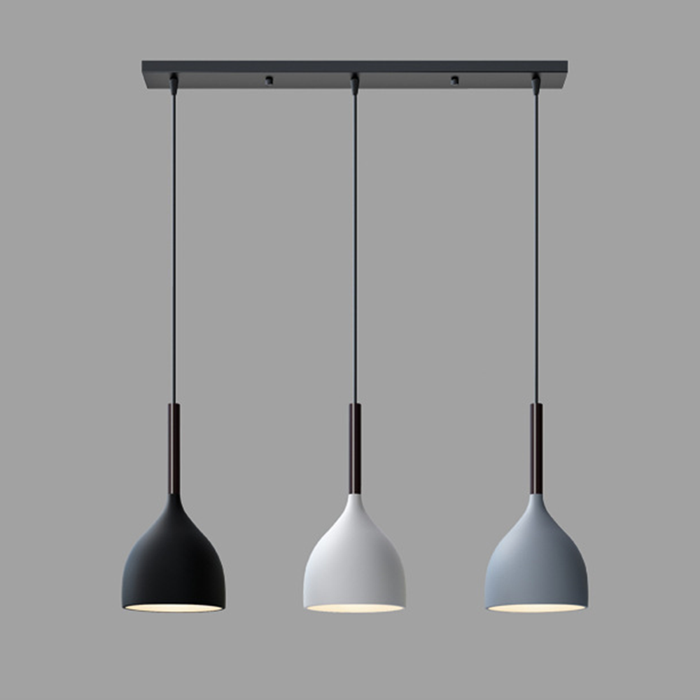 Modern Metal Triple Ceiling Lights