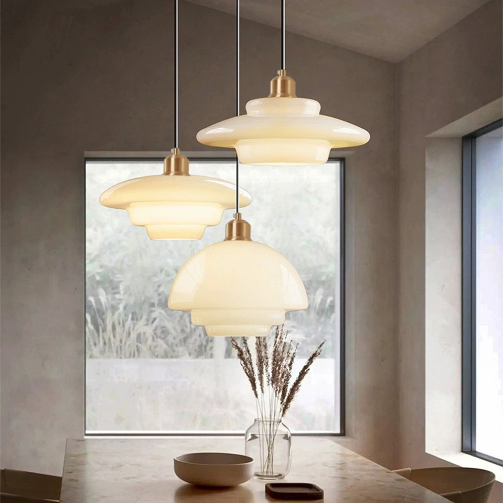 Lampsmodern Nordic Minimalist Glass Ceiling Light Modern Pendant Lamp