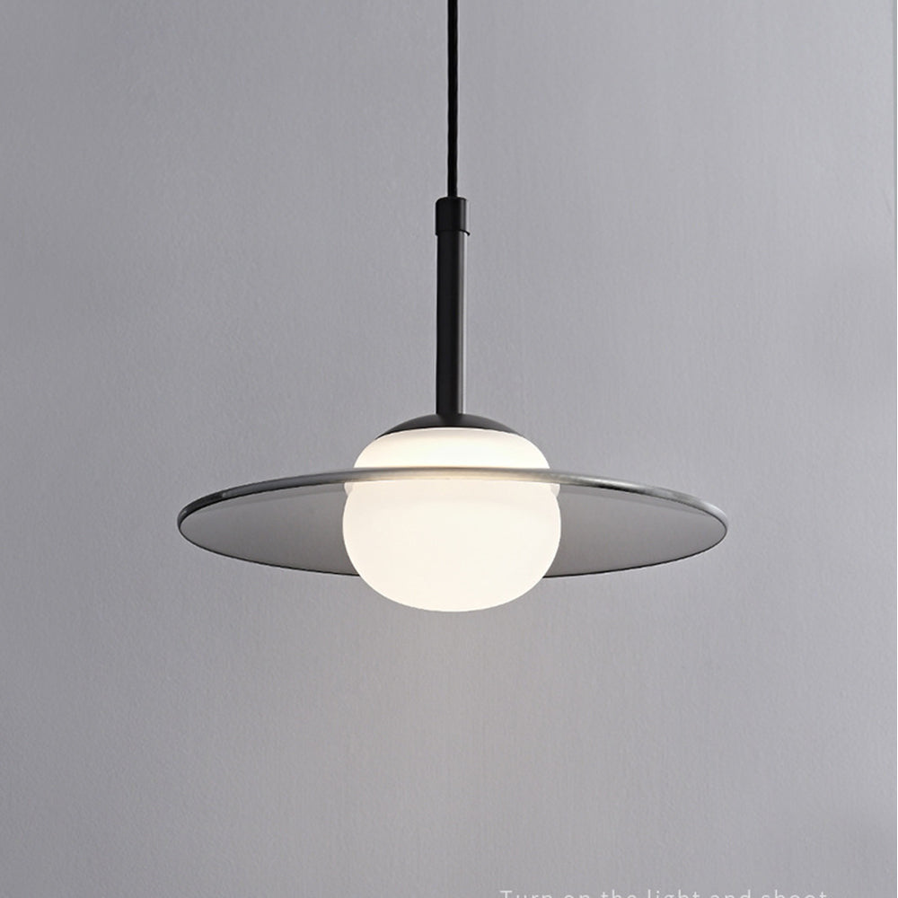 Opal Glass Finish Pendant Light Modern Pendant Light -Lampsmodern