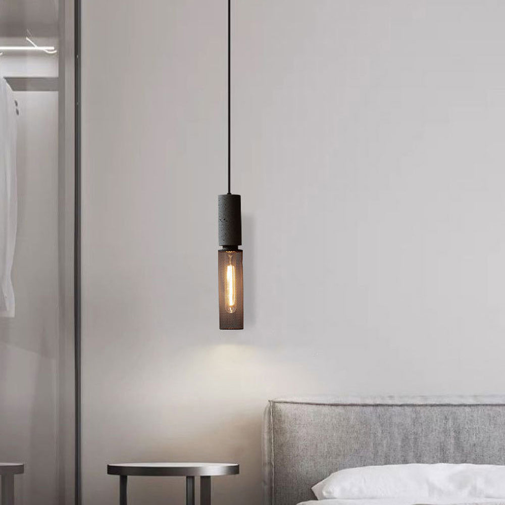 Black LED Chandelier Minimalist Pendant Lighting -Lampsmodern