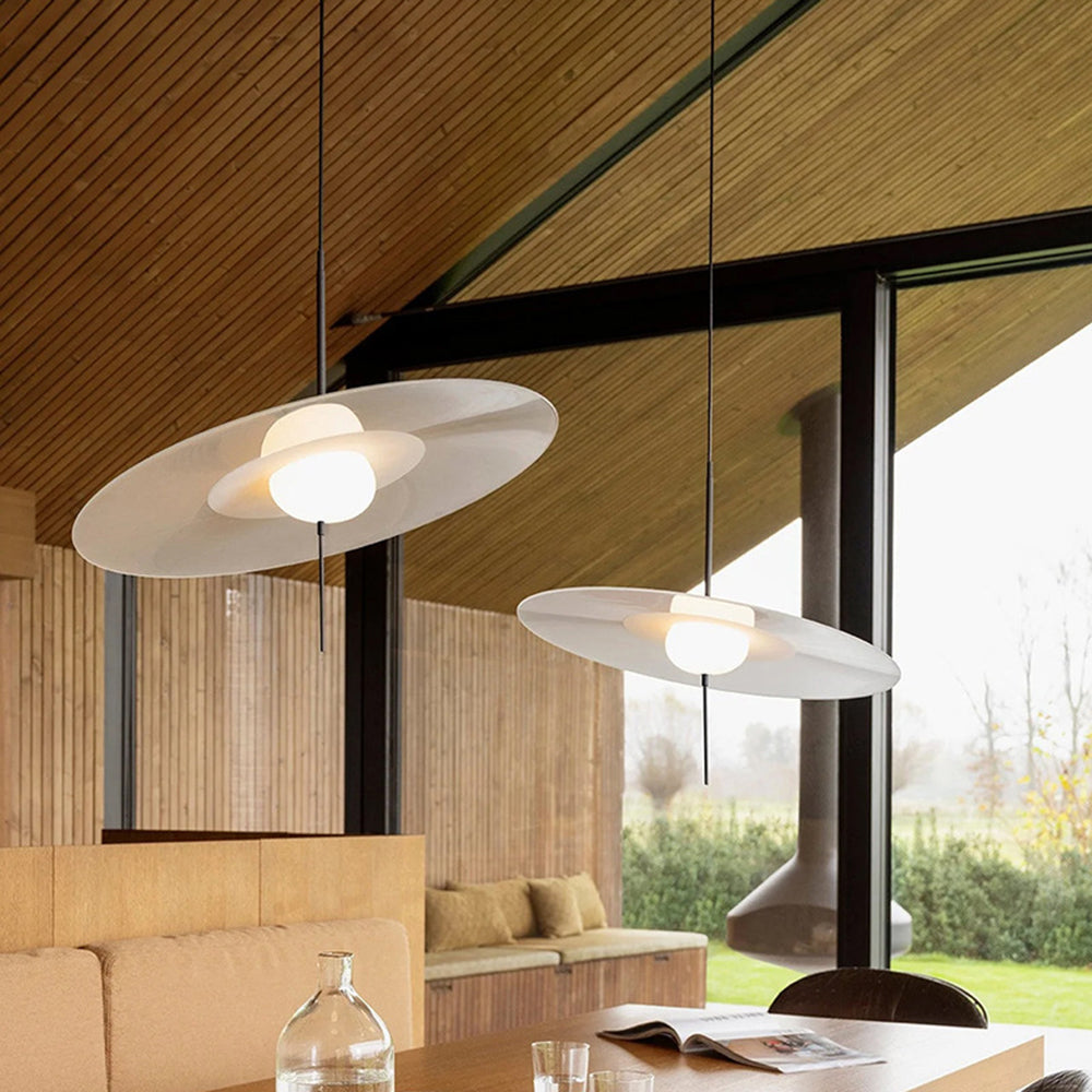 Led Ceiling Lamp Nordic Modern Minimalist Round Ufo Chandelier Chandelier -Lampsmodern