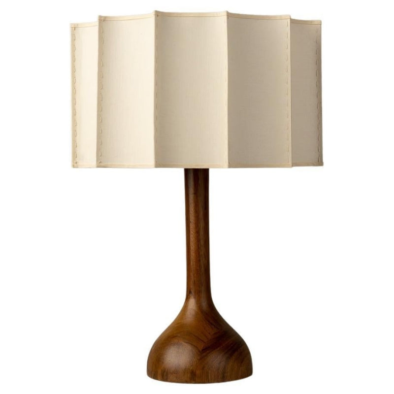 Wabi Sabi Designer Wood Table Lamp
