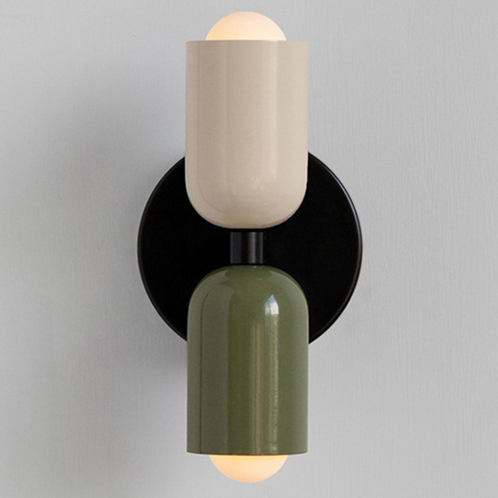 Modern Short Double Head Vintage Utility Room Wall Light