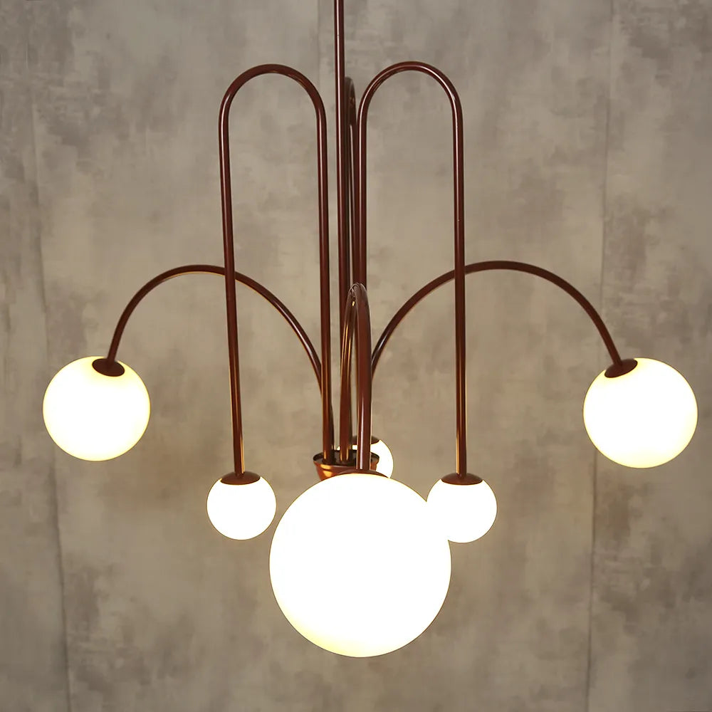 Modern Gran Finale Suspension Chandeliers Long Line Type Metal Light Fixture -Homdiy