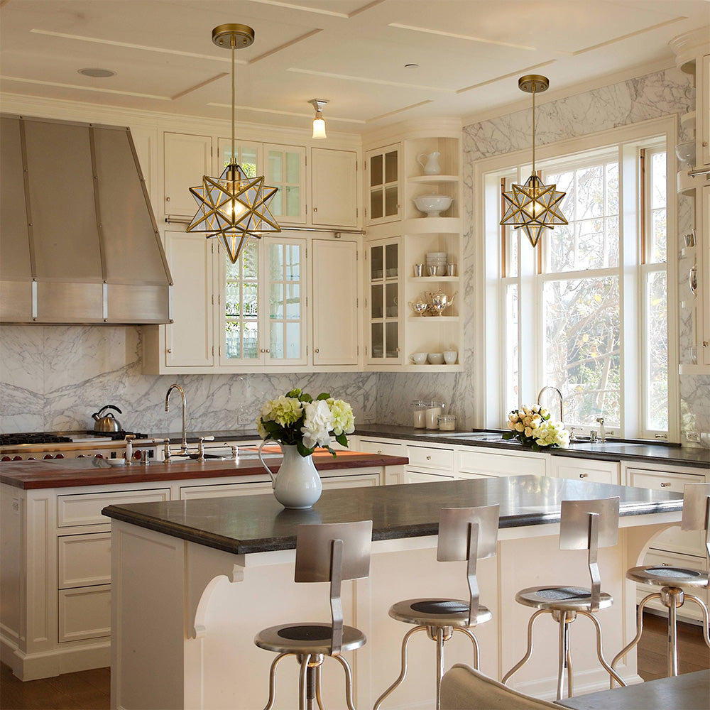 Decorative Star Shape Hallway Pendant Light