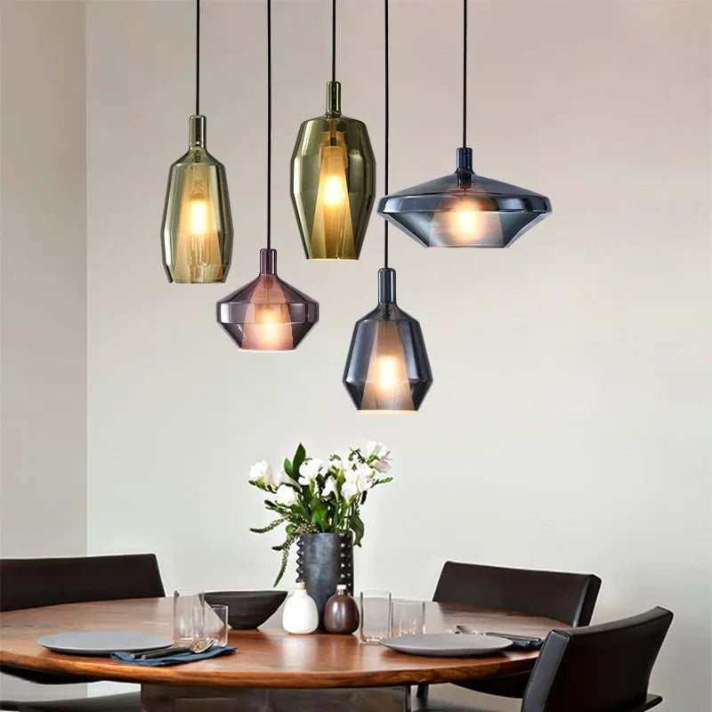 Modern Glass Simple Pendant Lights