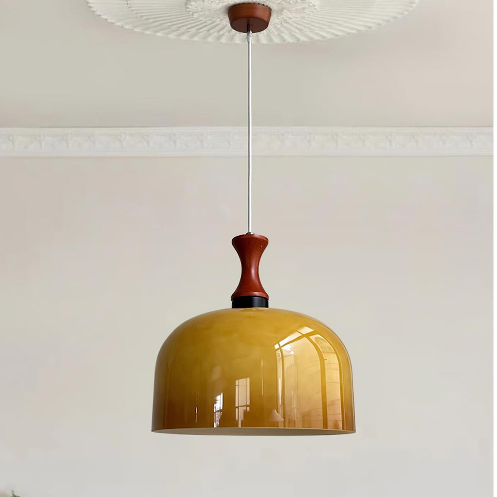 Vintage Round Glass Pendant Lights