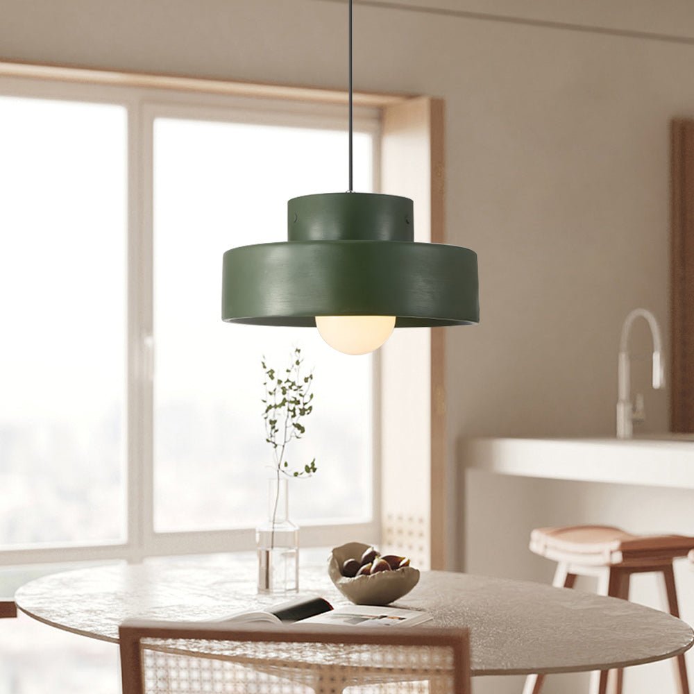 Nordic Geometric Cylindrical Pendant Lighting
