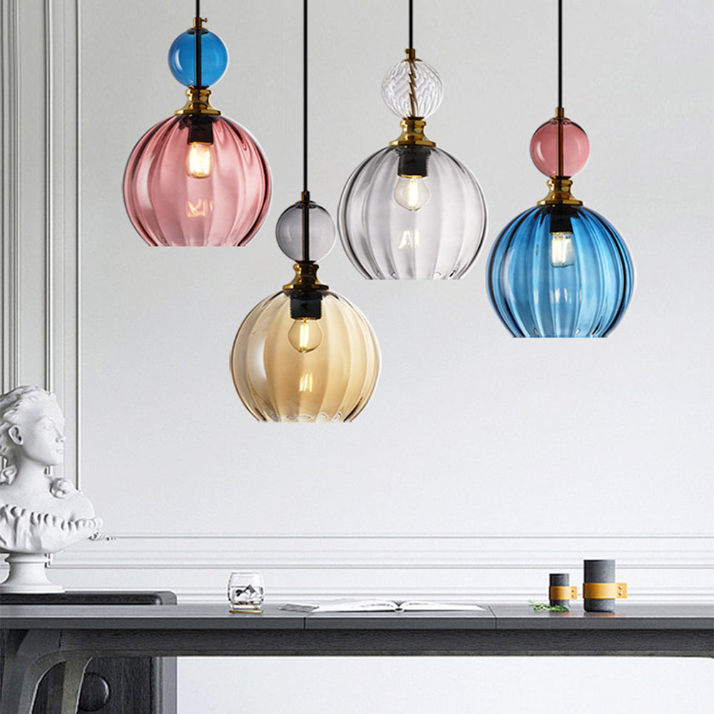 Modern Globe Glass Pendant Lighting