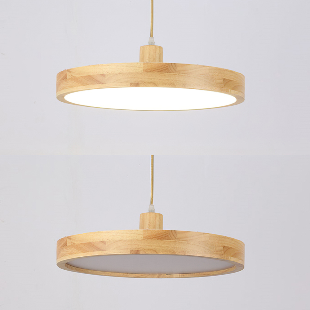 Modern Living Room Wooden Ceiling Hanging Light