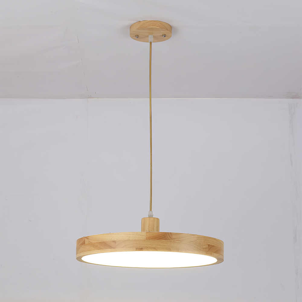 Modern Living Room Wooden Ceiling Hanging Light