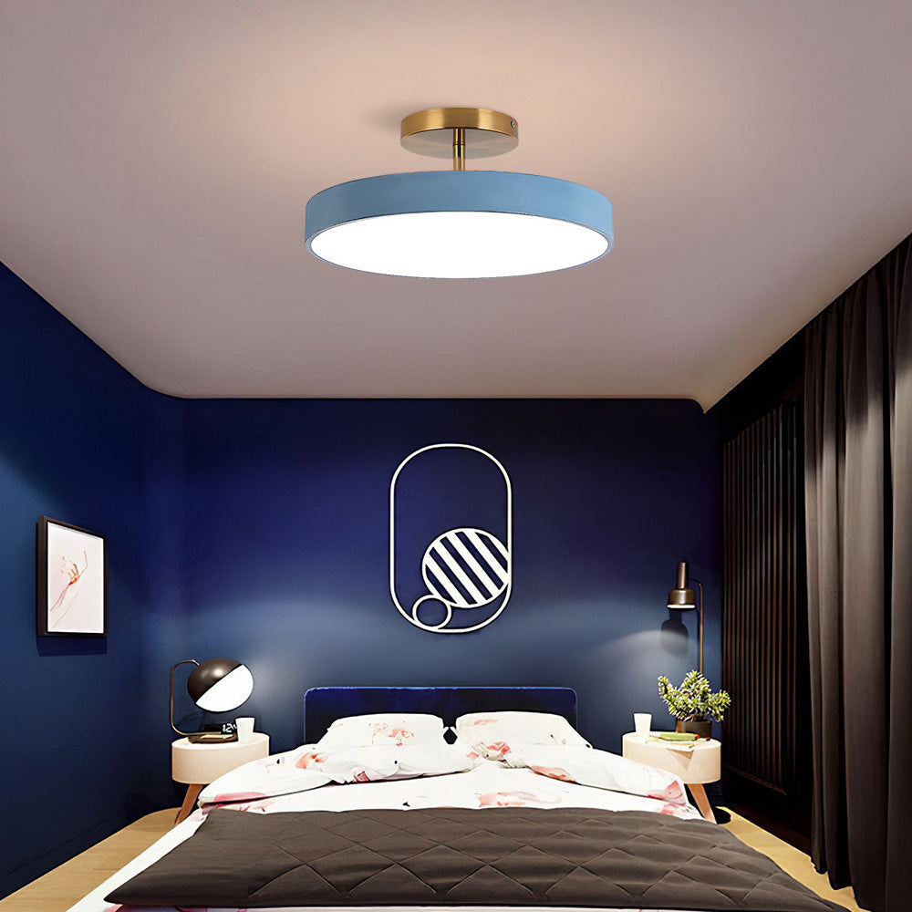 Morden Round Acrylic LED Colorful Ceiling Light