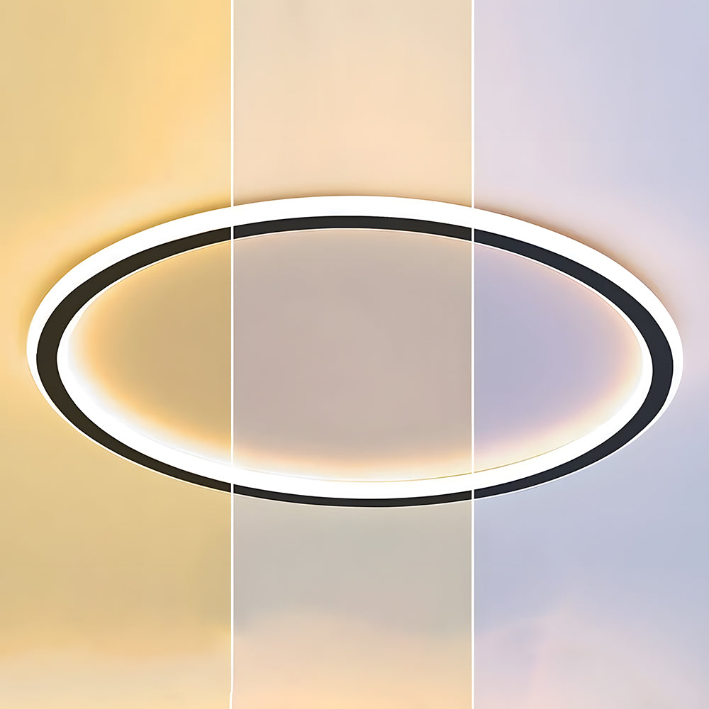 Minimalist living room Round Low Ceiling Light