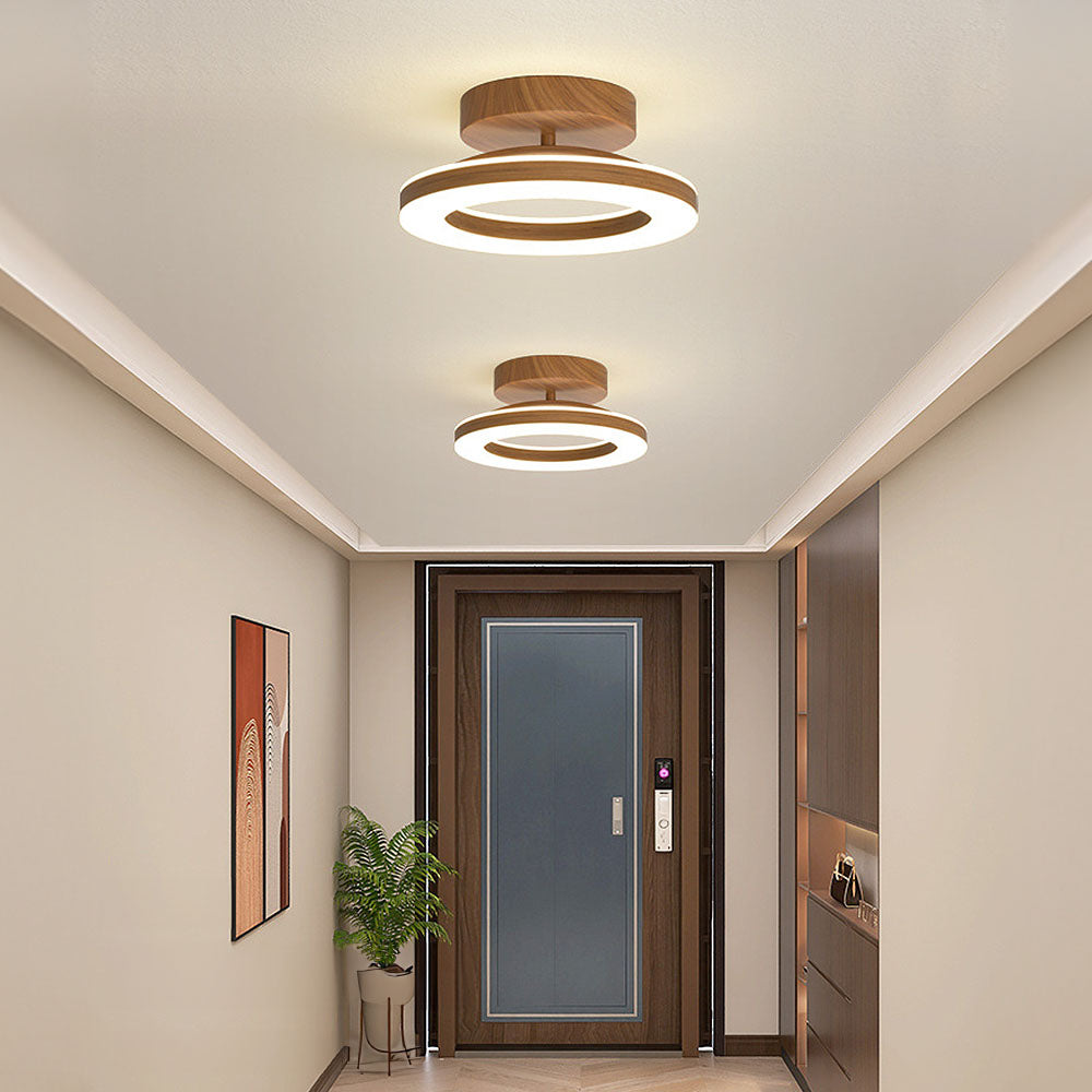 Contemporary Acrylic Round Hallway LED Ceiling Light