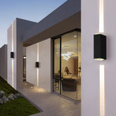 IP65 Industrial Aluminum Black LED Outdoor Wall Lights