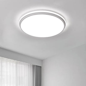 Modern Dimmable Round Silicone LED Ceiling Lights For Bedroom