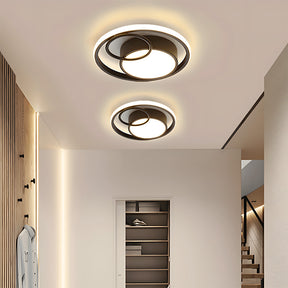 Contemporary LED Flush Mount Acrylic Ceiling Lights for Bedroom