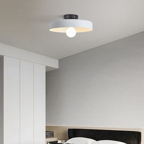 Contemporary Art Decor Iron Round LED Flush Mount Ceiling Lights