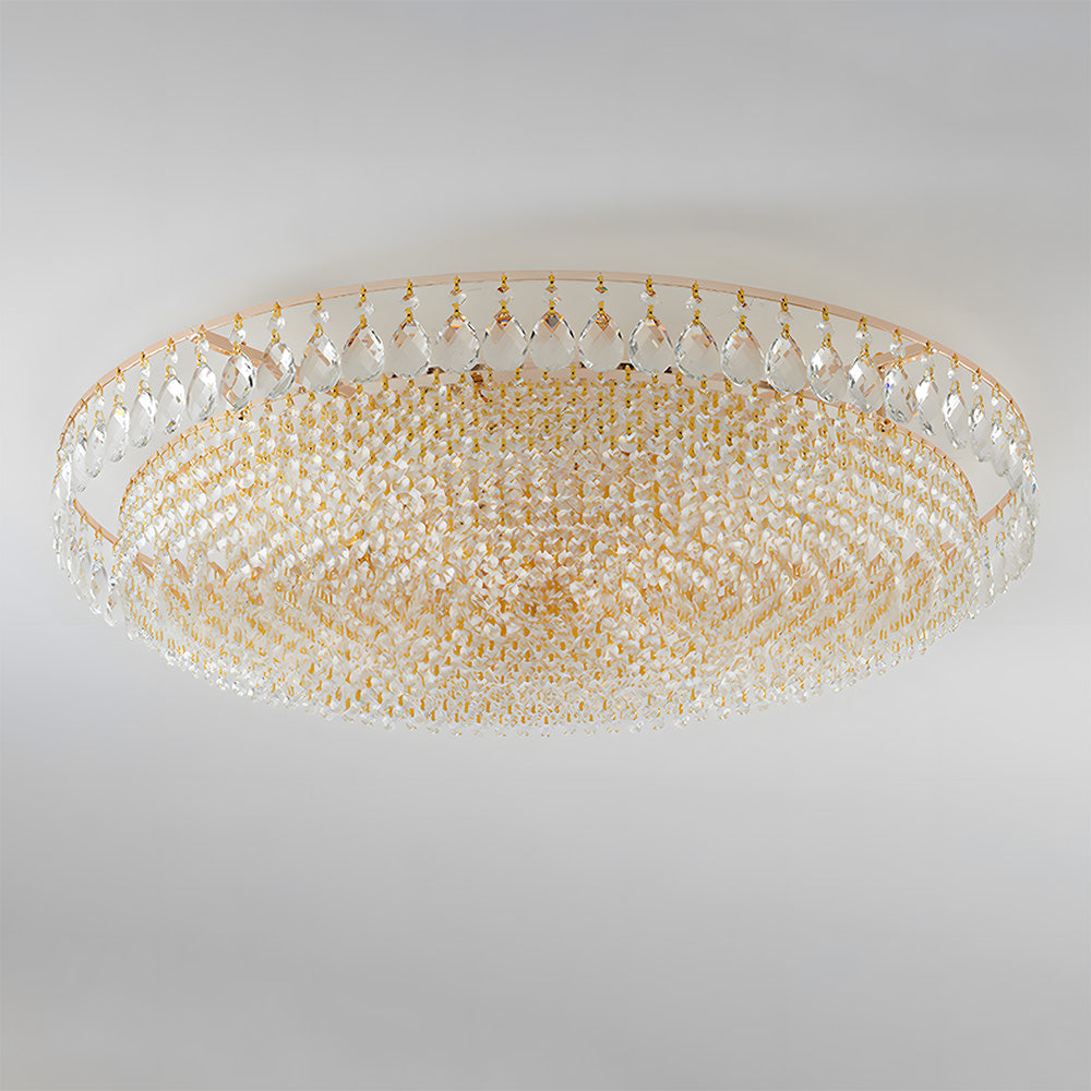 Flush Mount Crystal Ceiling Lights for Bedroom