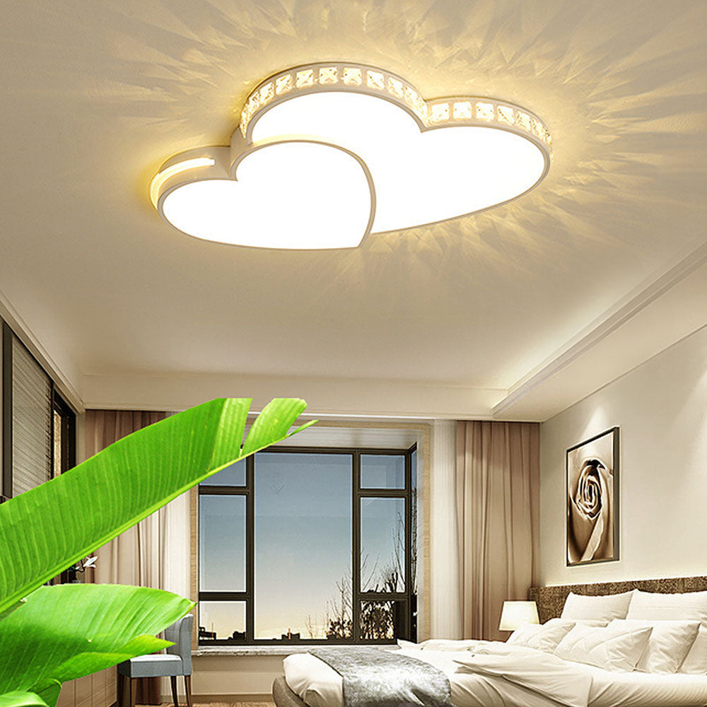 Modern Acrylic Art Deco Led Ceiling Lights For Bedroom