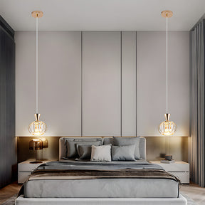 Crystal Pendant Light Shade Hanging Light for Hallway Kitchen