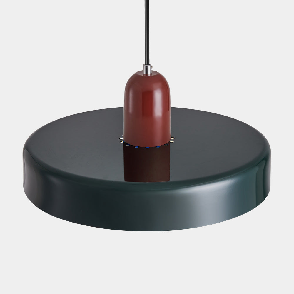 Bauhaus Modern Colorful Iron Pendant Light For Living Room