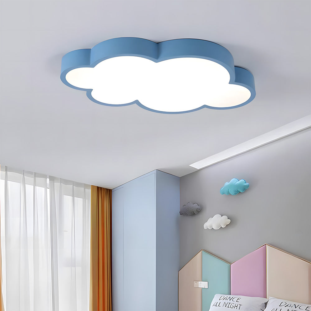 Modern Flush Mount Cloud-shaped LED Ceiling Lights For Bedroom