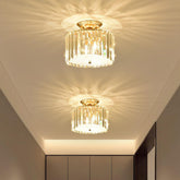 Crystal Ceiling Light Living Room Ceiling Lighting Gold