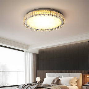 Flush Mount Crystal Ceiling Lights for Living Room Bedroom