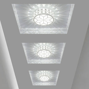 Circle LED Flush Ceiling Lights for Hallway