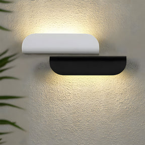 Minimalist Arc LED Waterproof Outdoor Wall Lamp for Gate, Garden & Patio