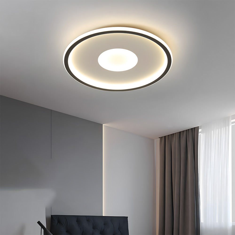 Compact Acrylic LED Flush Mount Ceiling Lights for Bedroom