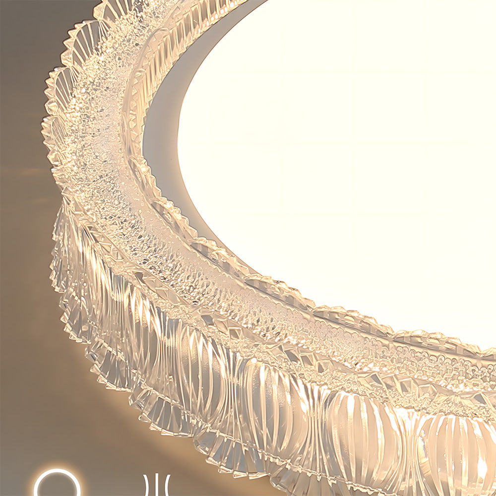 Floral Flush Mount Ceiling Lights for Bedroom