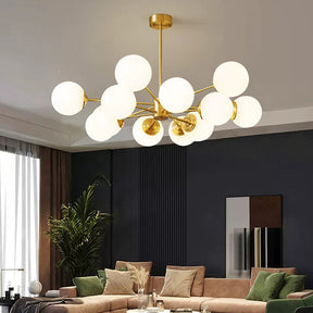 Gold Luxury Brass Chandelier Light For Bedroom