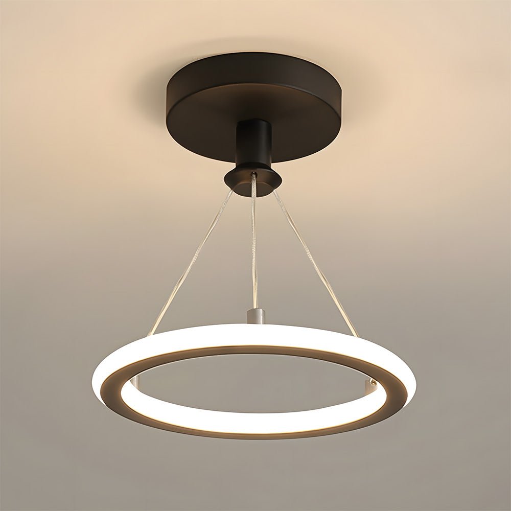 Contemporary LED Flush Mount Acrylic Ceiling Lights for Bedroom