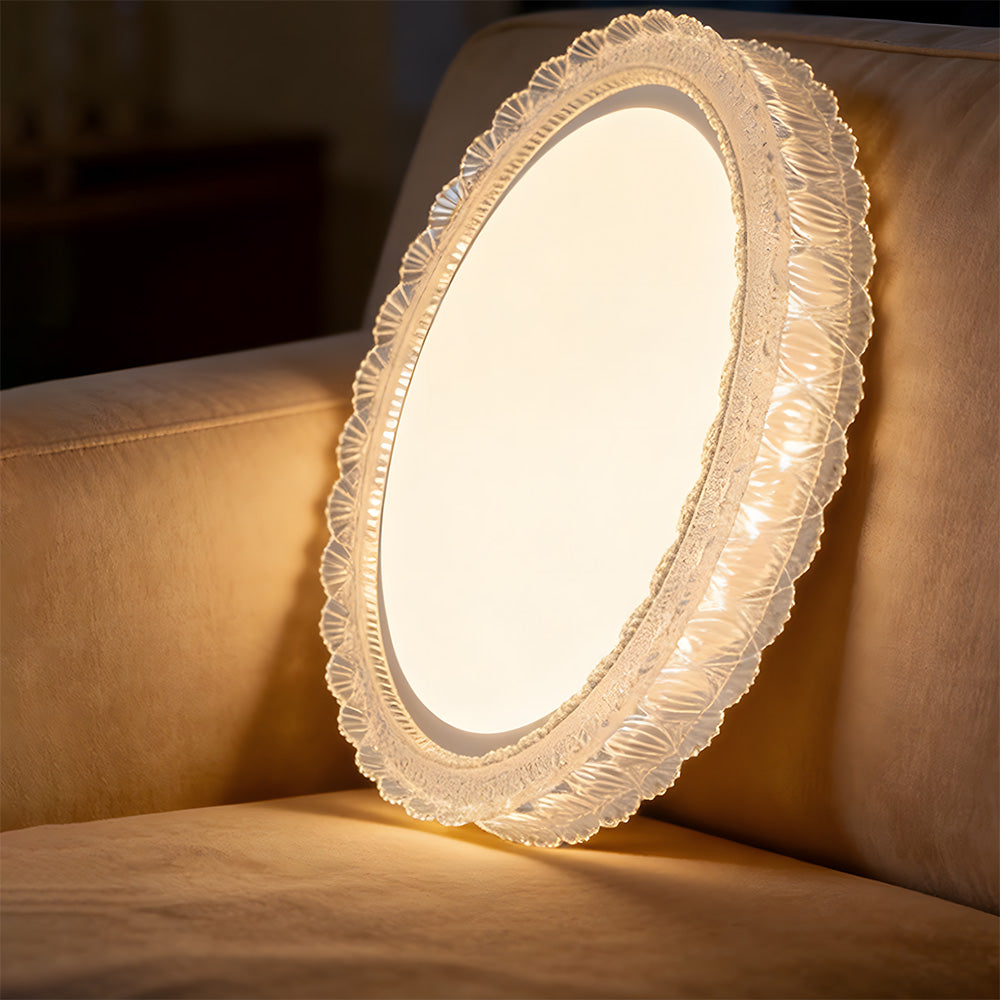 Floral Flush Mount Ceiling Lights for Bedroom