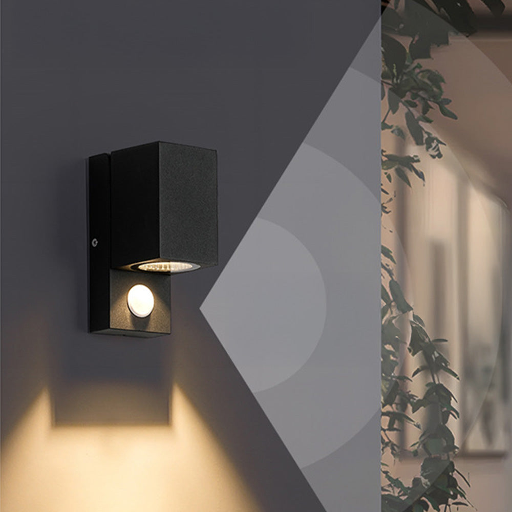 Up and Down LED Outdoor Wall Lights with Motion Sensor for Porch Patio