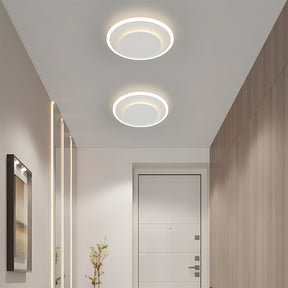 Modern Acrylic Iron LED Flush Mount Ceiling Lights for Bedroom