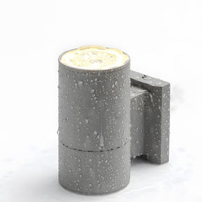 IP65 Cylindrical Aluminium Led Outdoor Wall Lights For Garden Exterior